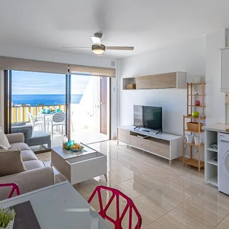 Oceanview Tamara With Pool Апартаменты Акантиладо-де-Лос-Хигантес