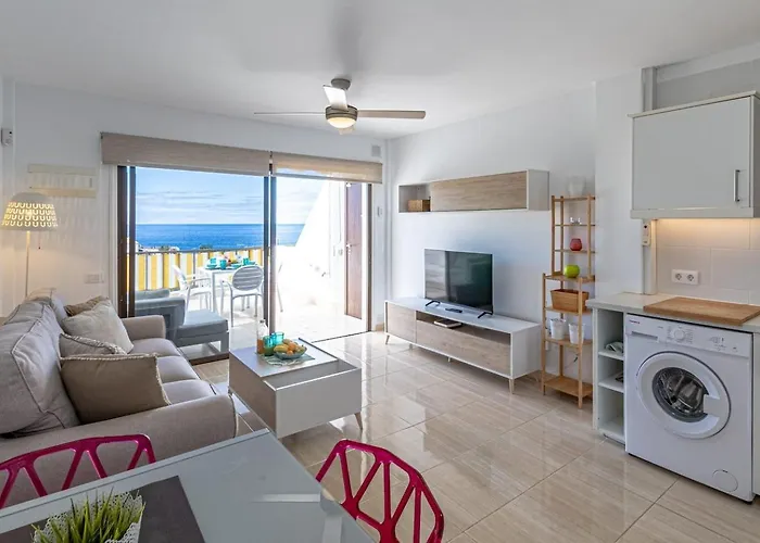 Oceanview Tamara With Pool Appartement Acantilado de los Gigantes